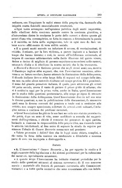 Rivista di discipline carcerarie in relazione con l'antropologia, col diritto penale, con la statistica