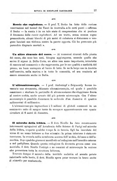 Rivista di discipline carcerarie in relazione con l'antropologia, col diritto penale, con la statistica