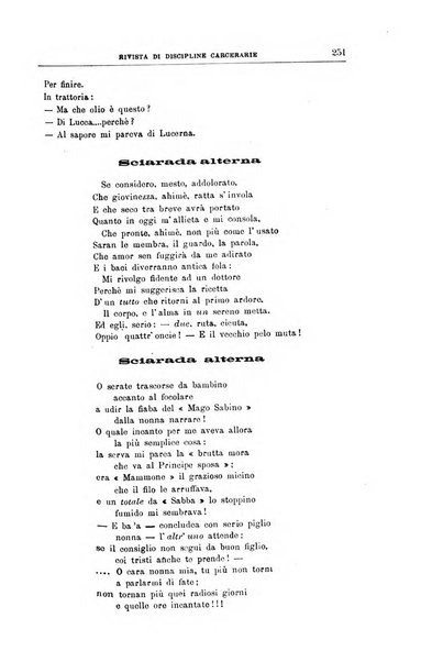 Rivista di discipline carcerarie in relazione con l'antropologia, col diritto penale, con la statistica