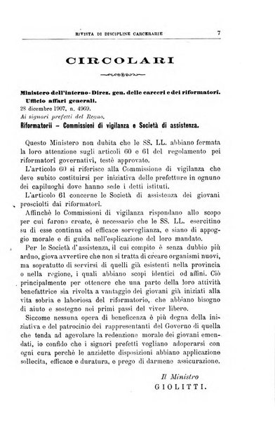 Rivista di discipline carcerarie in relazione con l'antropologia, col diritto penale, con la statistica