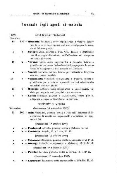 Rivista di discipline carcerarie in relazione con l'antropologia, col diritto penale, con la statistica