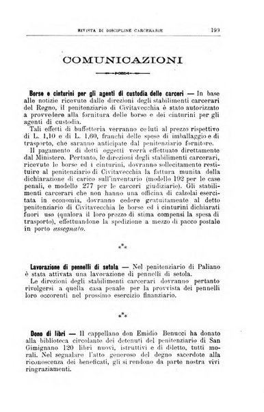 Rivista di discipline carcerarie in relazione con l'antropologia, col diritto penale, con la statistica