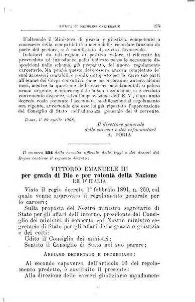 Rivista di discipline carcerarie in relazione con l'antropologia, col diritto penale, con la statistica