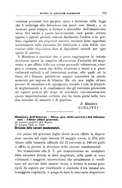 Rivista di discipline carcerarie in relazione con l'antropologia, col diritto penale, con la statistica