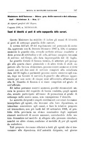 Rivista di discipline carcerarie in relazione con l'antropologia, col diritto penale, con la statistica