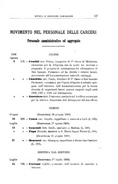 Rivista di discipline carcerarie in relazione con l'antropologia, col diritto penale, con la statistica