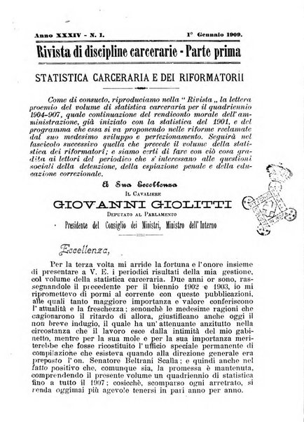 Rivista di discipline carcerarie in relazione con l'antropologia, col diritto penale, con la statistica