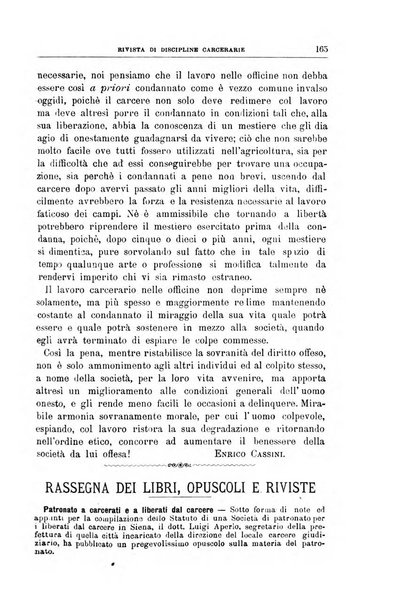 Rivista di discipline carcerarie in relazione con l'antropologia, col diritto penale, con la statistica