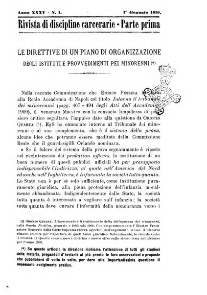 Rivista di discipline carcerarie in relazione con l'antropologia, col diritto penale, con la statistica