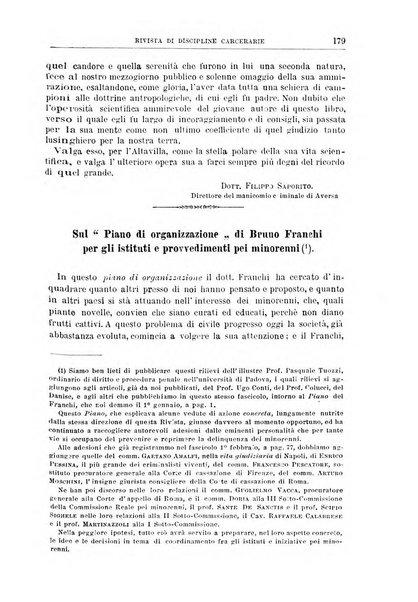 Rivista di discipline carcerarie in relazione con l'antropologia, col diritto penale, con la statistica