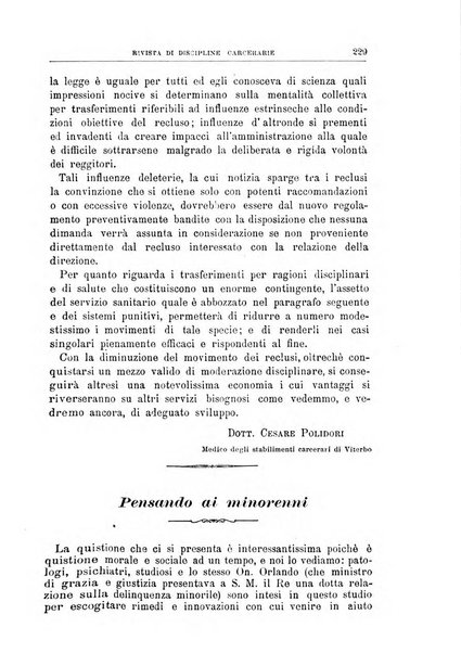 Rivista di discipline carcerarie in relazione con l'antropologia, col diritto penale, con la statistica