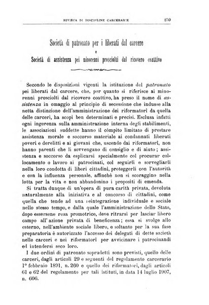 Rivista di discipline carcerarie in relazione con l'antropologia, col diritto penale, con la statistica