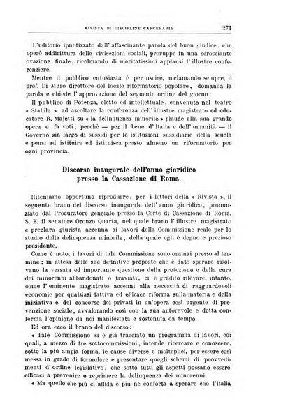 Rivista di discipline carcerarie in relazione con l'antropologia, col diritto penale, con la statistica