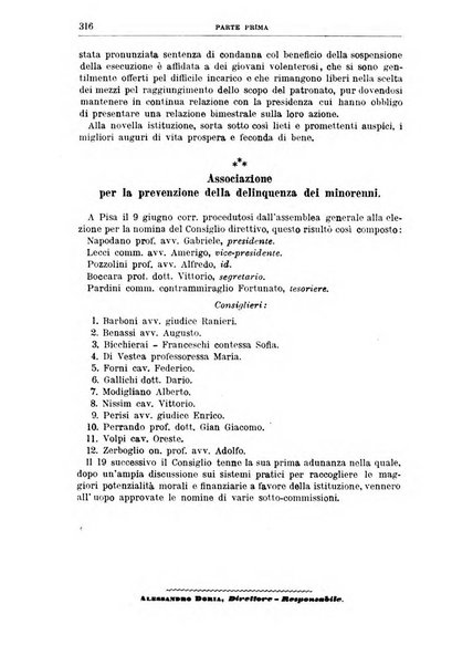 Rivista di discipline carcerarie in relazione con l'antropologia, col diritto penale, con la statistica