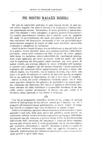 Rivista di discipline carcerarie in relazione con l'antropologia, col diritto penale, con la statistica