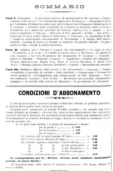 Rivista di discipline carcerarie in relazione con l'antropologia, col diritto penale, con la statistica