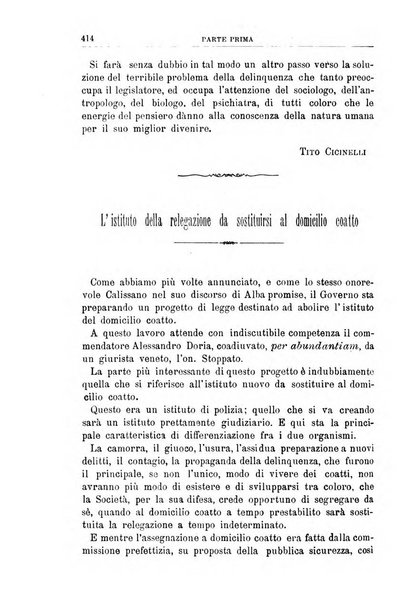 Rivista di discipline carcerarie in relazione con l'antropologia, col diritto penale, con la statistica