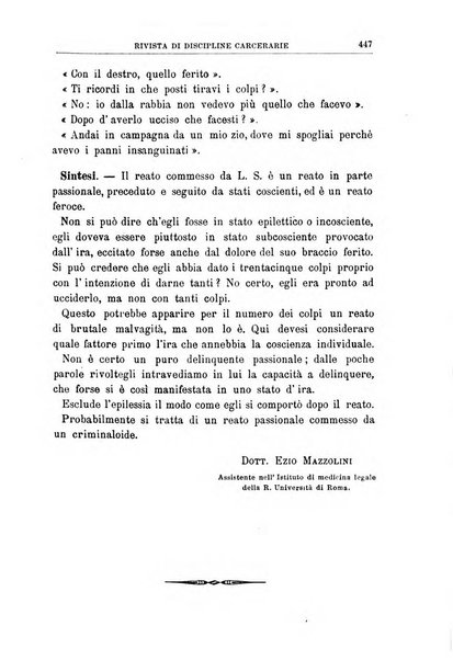 Rivista di discipline carcerarie in relazione con l'antropologia, col diritto penale, con la statistica