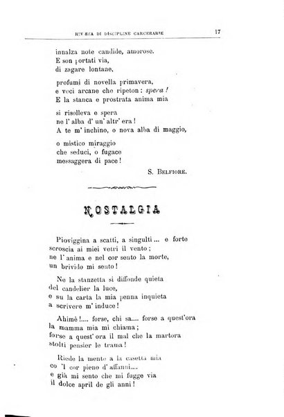 Rivista di discipline carcerarie in relazione con l'antropologia, col diritto penale, con la statistica