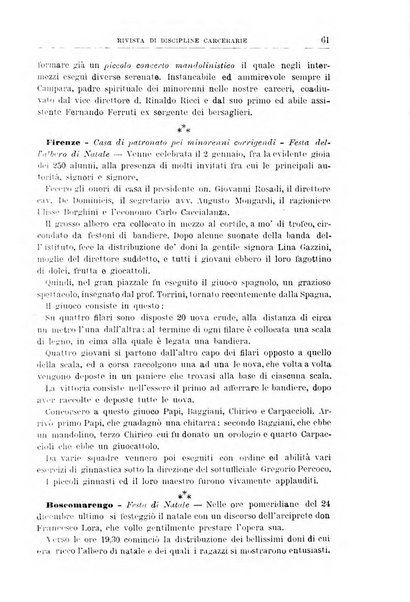 Rivista di discipline carcerarie in relazione con l'antropologia, col diritto penale, con la statistica