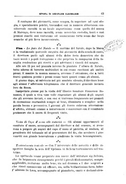 Rivista di discipline carcerarie in relazione con l'antropologia, col diritto penale, con la statistica