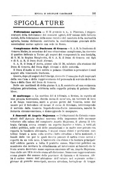 Rivista di discipline carcerarie in relazione con l'antropologia, col diritto penale, con la statistica