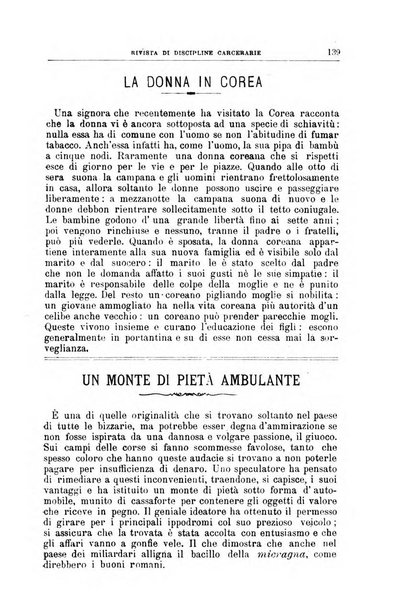 Rivista di discipline carcerarie in relazione con l'antropologia, col diritto penale, con la statistica