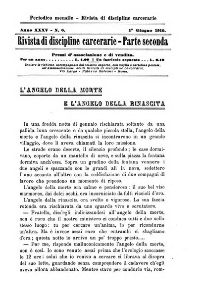 Rivista di discipline carcerarie in relazione con l'antropologia, col diritto penale, con la statistica