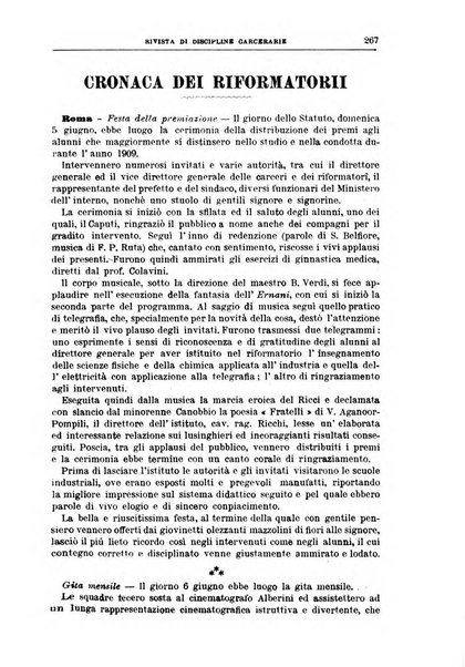 Rivista di discipline carcerarie in relazione con l'antropologia, col diritto penale, con la statistica