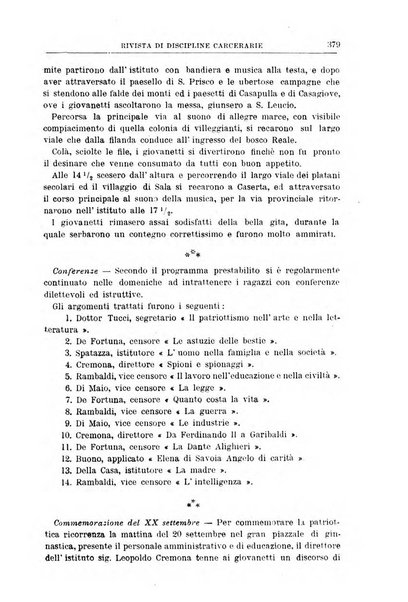 Rivista di discipline carcerarie in relazione con l'antropologia, col diritto penale, con la statistica