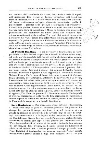 Rivista di discipline carcerarie in relazione con l'antropologia, col diritto penale, con la statistica