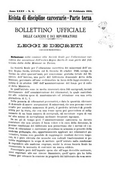 Rivista di discipline carcerarie in relazione con l'antropologia, col diritto penale, con la statistica