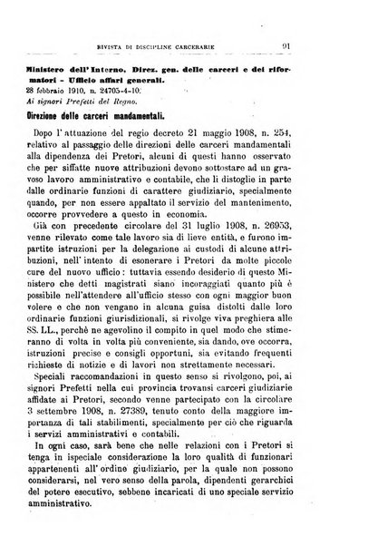 Rivista di discipline carcerarie in relazione con l'antropologia, col diritto penale, con la statistica