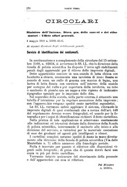 Rivista di discipline carcerarie in relazione con l'antropologia, col diritto penale, con la statistica