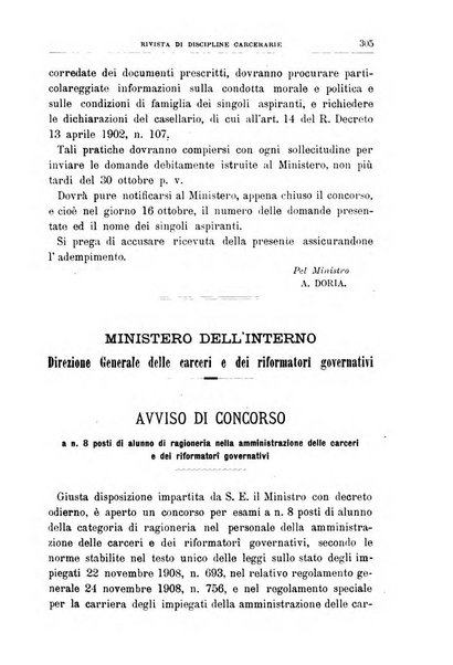 Rivista di discipline carcerarie in relazione con l'antropologia, col diritto penale, con la statistica