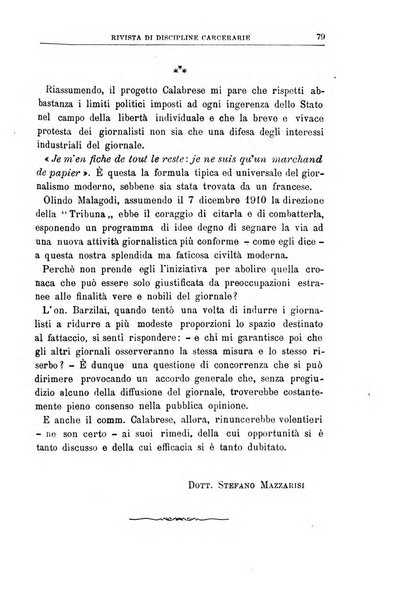 Rivista di discipline carcerarie in relazione con l'antropologia, col diritto penale, con la statistica