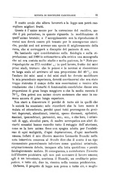 Rivista di discipline carcerarie in relazione con l'antropologia, col diritto penale, con la statistica