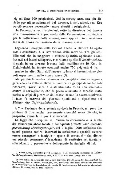 Rivista di discipline carcerarie in relazione con l'antropologia, col diritto penale, con la statistica