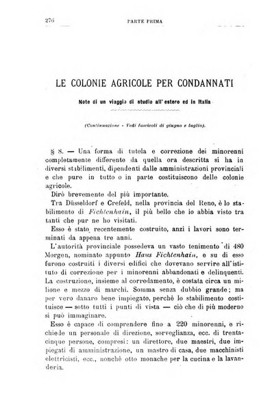 Rivista di discipline carcerarie in relazione con l'antropologia, col diritto penale, con la statistica