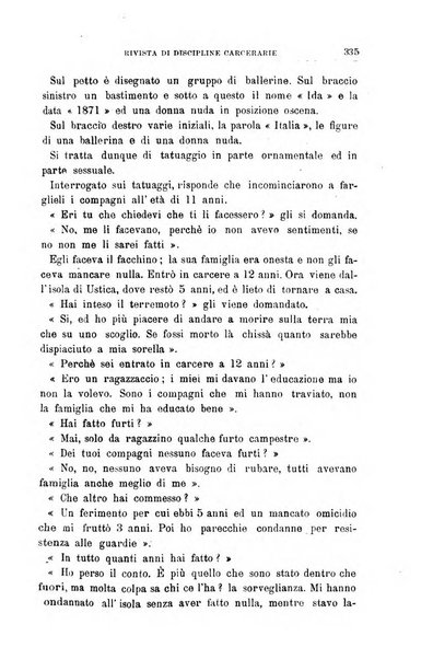 Rivista di discipline carcerarie in relazione con l'antropologia, col diritto penale, con la statistica