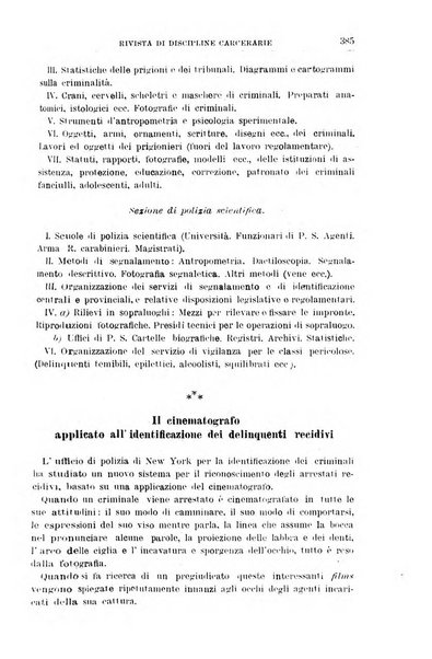 Rivista di discipline carcerarie in relazione con l'antropologia, col diritto penale, con la statistica