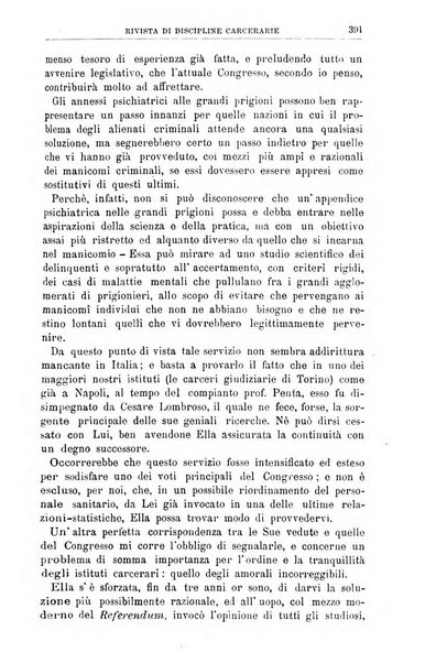 Rivista di discipline carcerarie in relazione con l'antropologia, col diritto penale, con la statistica