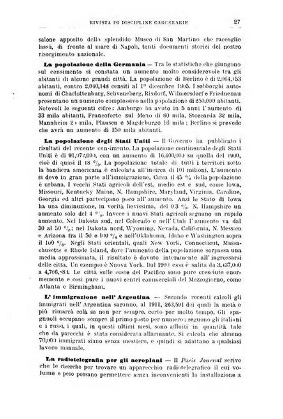 Rivista di discipline carcerarie in relazione con l'antropologia, col diritto penale, con la statistica