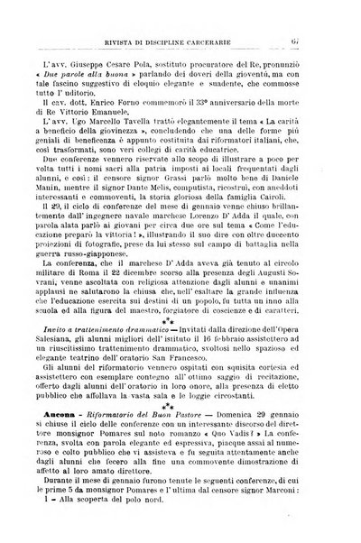 Rivista di discipline carcerarie in relazione con l'antropologia, col diritto penale, con la statistica