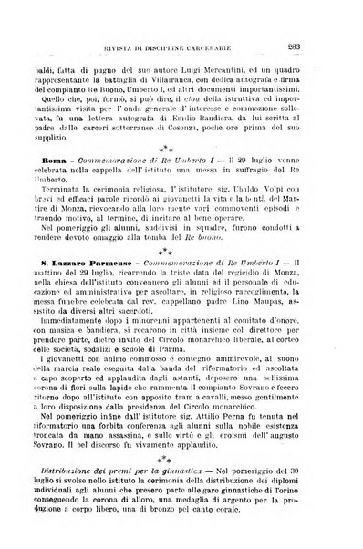 Rivista di discipline carcerarie in relazione con l'antropologia, col diritto penale, con la statistica