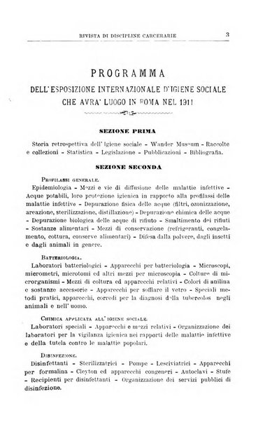 Rivista di discipline carcerarie in relazione con l'antropologia, col diritto penale, con la statistica