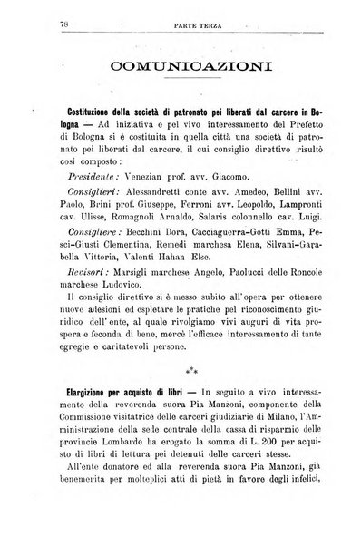 Rivista di discipline carcerarie in relazione con l'antropologia, col diritto penale, con la statistica