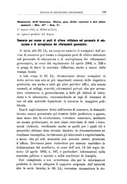 Rivista di discipline carcerarie in relazione con l'antropologia, col diritto penale, con la statistica