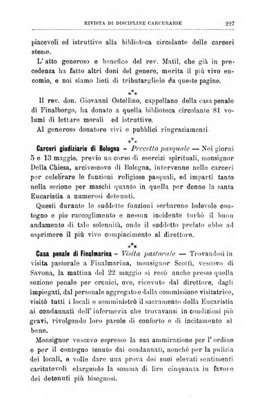 Rivista di discipline carcerarie in relazione con l'antropologia, col diritto penale, con la statistica