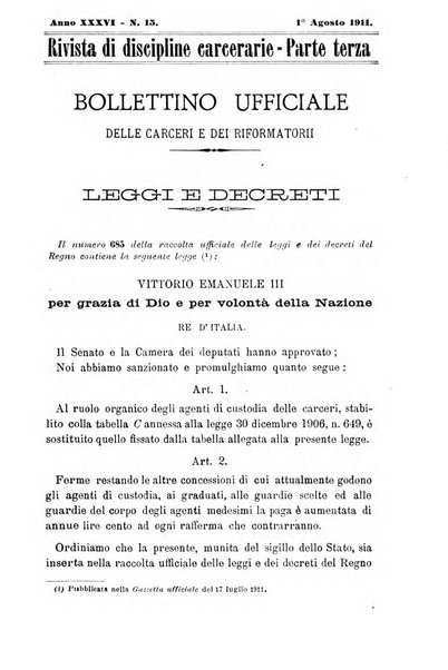 Rivista di discipline carcerarie in relazione con l'antropologia, col diritto penale, con la statistica